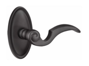 Emtek Napoli 72014 Privacy Leverset with #14 Rosette for Left Handed Doors