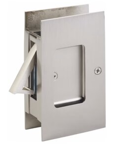 Emtek 2107 Modern Rectangular Passage Pocket Door Lock