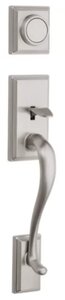 Kwikset 802HE Hawthorne Sectional Dummy Handleset
