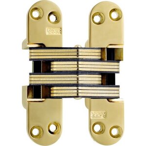 Soss 218 1-1/8" x 4-5/8" Heavy Duty Invisible Hinge for 1-3/4" Doors