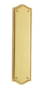 Baldwin 2285 2-3/4 Inch x 10-7/8 Inch Bristol Push Plate