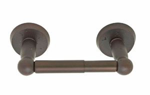 Emtek 2304 Sandcast Bronze Paper Holder - Spring Rod Style