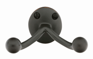 Emtek 2607 Traditional Brass Double Hook