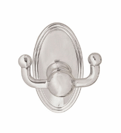 Emtek 2609 Traditional Brass Double Hook