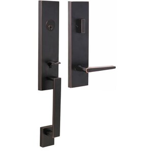Weslock 2870 Leighton Transitional Collection Single Cylinder Handleset with Philtower Lever