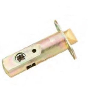 Emtek EM28PVL238S 28 Degree Privacy Latch with 2-3/8 Inch Backset and Square Corners