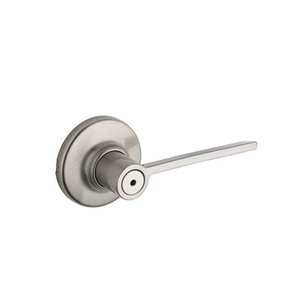 Kwikset 300LRL RDT Ladera Privacy Leverset with Round Rosettes