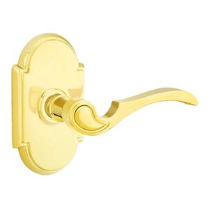 Emtek Coventry 8108 Passage Leverset with #8 Rosette for Right Handed Doors