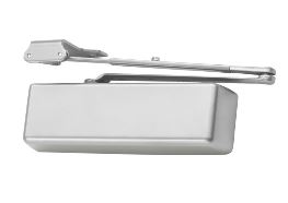 LCN 4040XPRWPAMCRH Heavy Duty Right Hand Adjustable Surface Mounted Door Closer with Regular Parallel Arm and Metal Cover