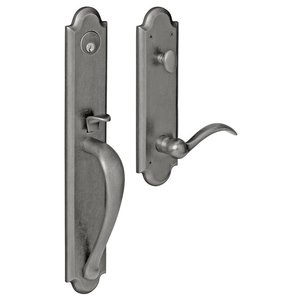 Baldwin 6402.RFD Estate Boulder Full Dummy Handleset for Right Handed Doors