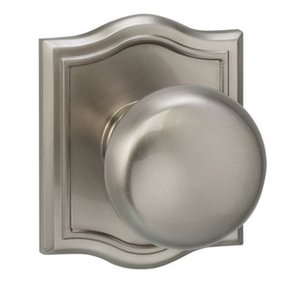 Omnia 458ARSD Single Dummy Knob with Arched Rosette From the Prodigy Collection