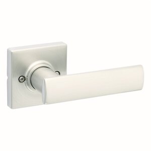 Kwikset 488BRNL SQT Breton Single Dummy Lever with Square Rosette