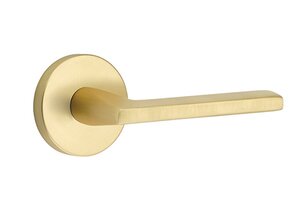 Emtek Helios 5059 SD Single Dummy Lever with Disk Rosette for Right Handed Doors