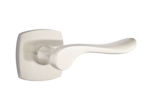 Emtek Luzern 5316 Passage Leverset with Urban Modern Rosette for Left Handed Doors