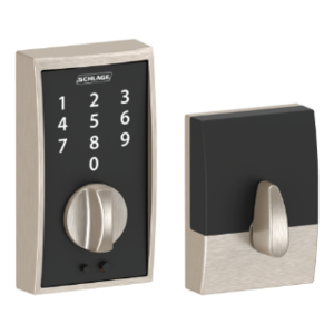 Schlage BE375 CEN Century Touch Screen Electronic Deadbolt