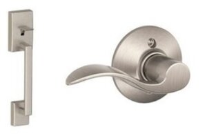Schlage FE285 CEN/ACC Century Lower Handleset with Accent Lever for Left Handed Doors