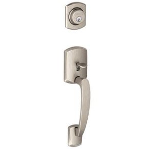 Schlage F92GRW Greenwich Full Dummy Handleset