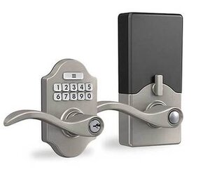 Dexter JFE105 BIL Billows Non-Connected Single Cylinder Electronic Keypad Leverset