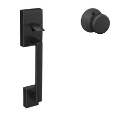 Schlage FE285 CEN/BWE Century Lower Handleset with Bowery Knob