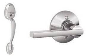 Schlage FE285 PLY/LAT Plymouth Lower Handleset with Latitude Lever