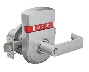Schlage ND50PD-RHO ISLOC Rhodes Entrance/Office Door Lever Set with Standard Cylinder with Inside Locked/Unlocked Indicator