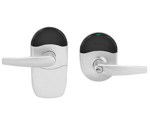 Schlage Electronic NDEBP6-ATH Athens NDEB Series Wireless Cylindrical Vandlgard Multi Function Lock