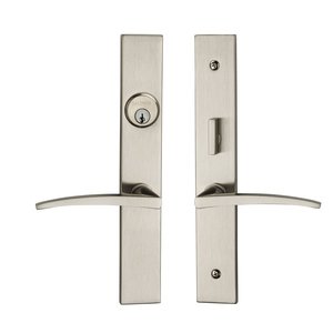 Baldwin 6915.ENTR Estate Santa Monica Single Cylinder Mortise Entry Set