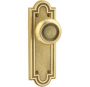 Emtek 8102 7-1/2 Inch Height Belmont Sideplate Passage Set