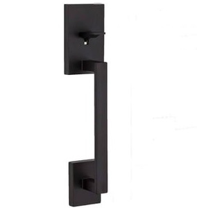 Kwikset 814SCE Passage San Clemente Handleset with No Deadbolt or Interior Trim