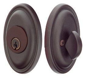 Emtek 8473 #14 Lost Wax Cast Bronze Single Cylinder Deadbolt