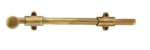 Emtek 8512 12 Inch Solid Brass Surface Bolt