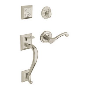 Baldwin 85320.LDBL Estate Madison Double Cylinder Handleset for Left Handed Doors