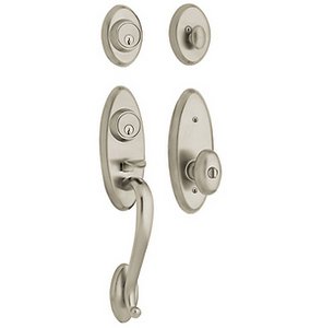 Baldwin 85345.2DC Estate Landon Double Cylinder Two Point Handleset