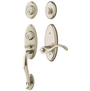 Baldwin 85345.2LFD Estate Landon Full Dummy Two Point Handleset for Left Handed Doors
