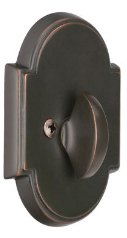 Emtek 8566 Brass #8 One Sided Deadbolt