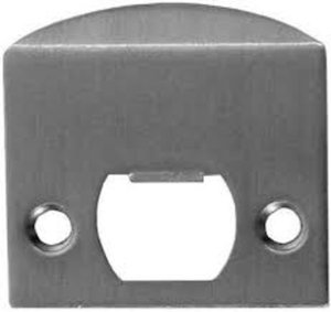 Emtek 86086 Extended Full Lip Strike with Square Corners