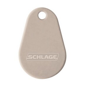Schlage Electronic 8643T37XFC100 Schlage MIFARE DESfire EV3 4K byte/32K Thin Fob 26A Format Facility Code 100 - Card Trax CT7X4868 - Must be Purchased in Multiples of 50 *