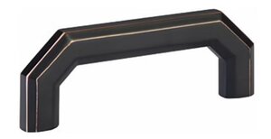 Emtek 86614 Riviera Cabinet Pull 3-1/2 Inch Center-to-Center