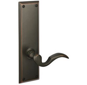 Emtek 8704 9 Inch Height Quincy Sideplate Passage Set