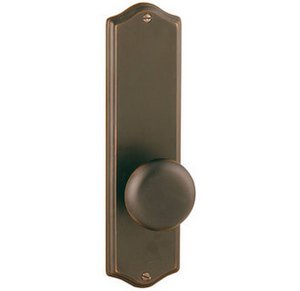 Emtek 8811 9 Inch Height Colonial Sideplate Privacy Set