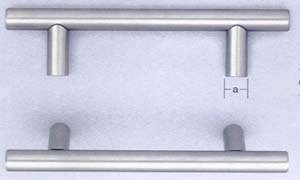 Omnia 9465/640 25-3/16 Inch Center to Center Stainless Steel Pull