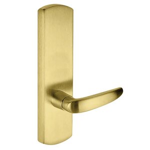 Von Duprin 996L BE R LHR Left Hand Reverse Blank Escutcheon Lever Trim with 07 Lever for 98/99 Series Rim or Vertical Rod Devices