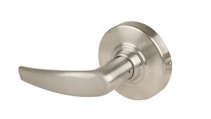 Schlage ND25D-ATH Athens Exit Door Lever Set with Exterior Blank Plate
