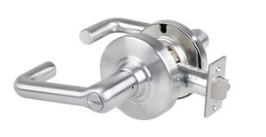 Schlage ALX40-TLR Tubular Privacy Door Lever Set