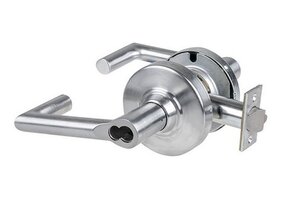 Schlage ALX80B-BRK Boardwalk Storeroom Door Lever Set without Small Format Interchangeable Core