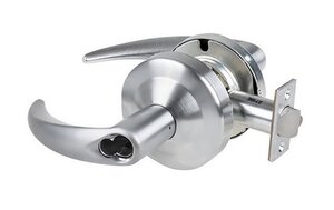 Schlage ND82JD-OME Omega Institutional Door Lever Set without Full Size Interchangeable Core
