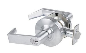 Schlage ND53RD-RHO Rhodes Entrance Door Lever Set with Full Size Interchangeable Core