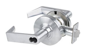 Schlage ND80JDEL/EU-RHO RX Rhodes Storeroom Electrically Locked/Unlocked Door Lever Set without Full Size Interchangeable Core with RX Switch
