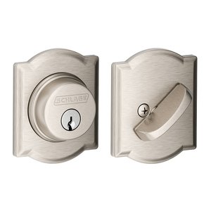 Schlage B60CAM Camelot Single Cylinder Grade 1 Deadbolt