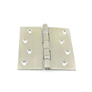Hager BB1541 4" x 4" Square Corner Full Mortise Residential Weight Ball Bearing Hinge (Sold Each)